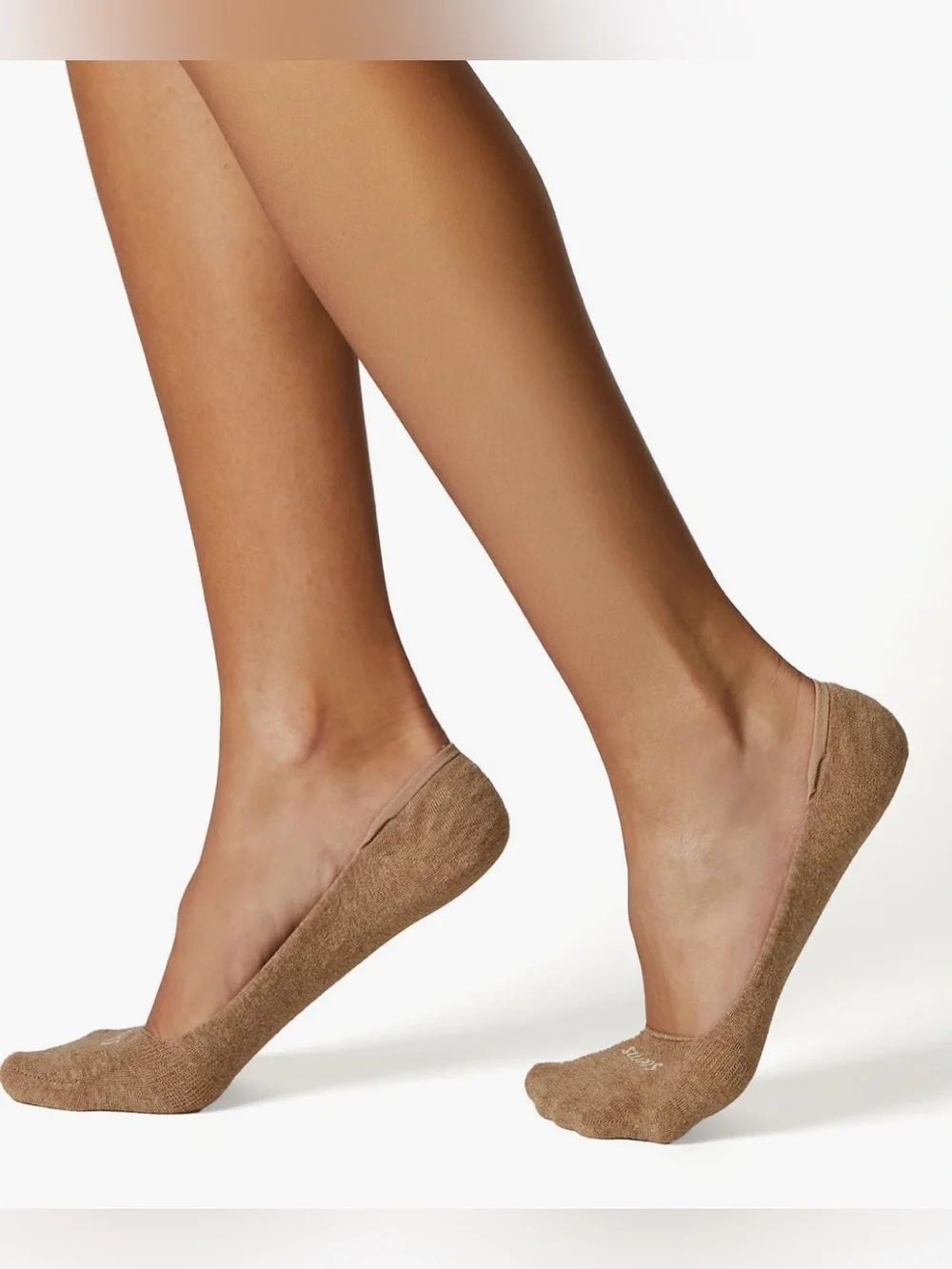 (3) Stems Cotton Blend No-Show INVISIBLE STEP  Socks